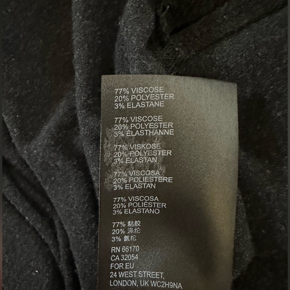 Anthropologie Black Ruched Midi Dress Casual ⚫️ - Picture 11 of 12